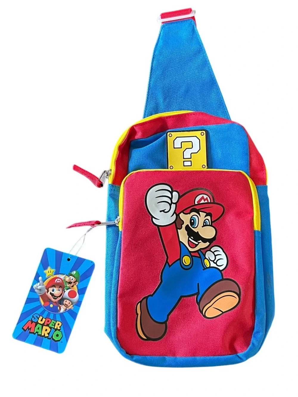 Super Mario Nintendo Bioworld Over The Shoulder Bag Sling New W Tag
